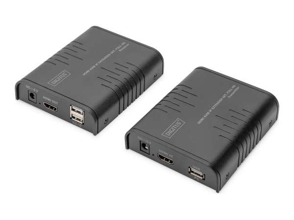 DIGITUS HDMI KVM IP Extender Set, Full HD