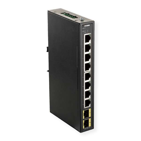 D-Link DIS 100G-10S - Switch - unmanaged - 8