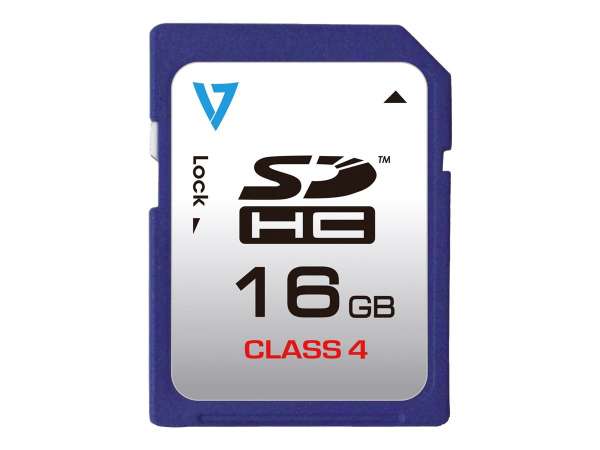 V7 VASDH16GCL4R - Flash-Speicherkarte - 16 GB