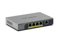 Netgear Easy Smart GS105EP - Switch - L3 - Smart - 1 x 10/100/1000 + 4 x 10/100/1000 (PoE+)