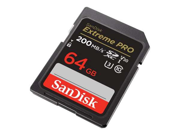 SanDisk Extreme Pro - Flash-Speicherkarte - 64