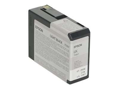 Epson T580 - 80 ml - Schwarz - original - Tintenpatrone