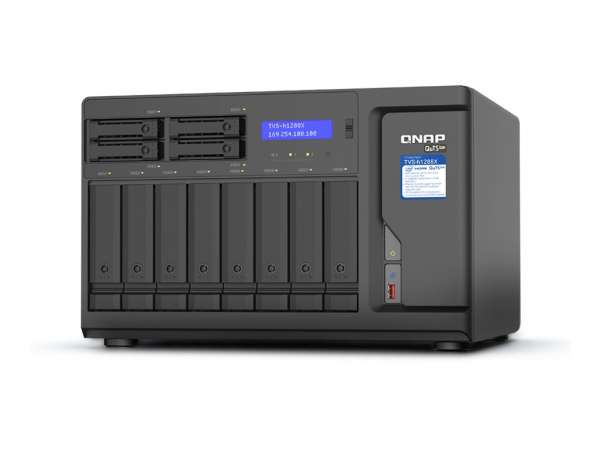 QNAP TVS-h1288X - NAS-Server - 12 Schächte - SATA 6Gb/s