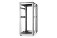DIGITUS Professional Unique - Schrank offener Rahmen - 4 Pfosten - Hellgrau, RAL 7035 - 26U - 48.3 c