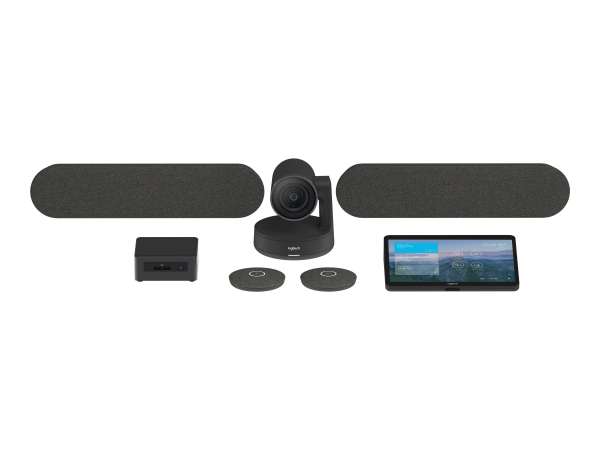Logitech Tap for Microsoft Teams Large Rooms - Kit für Videokonferenzen - mit Intel NUC (Core i7)