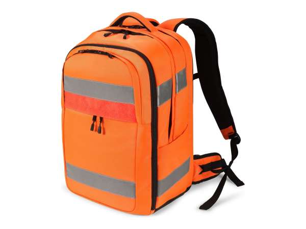 Dicota Hi-Vis V2 - Rucksack - 32 - 38 Liter - Polyester, Thermoplastisches Polyurethan (TPU)