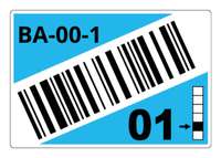 Brother Hellblau - 55 x 85 mm 340 Etikett(en) (1 Rolle(n)