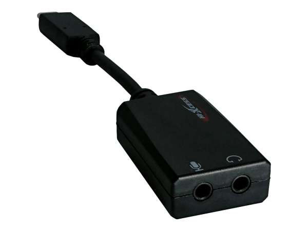 ROLINE Audio-Adapter - USB-C (M) zu mini-phone