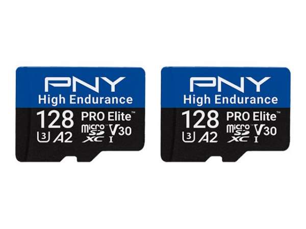 PNY PRO Elite High Endurance - Flash-Speicherkarte (SD-Adapter inbegriffen)