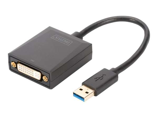 DIGITUS USB 3.0 to DVI Adapter - Externer Videoadapter