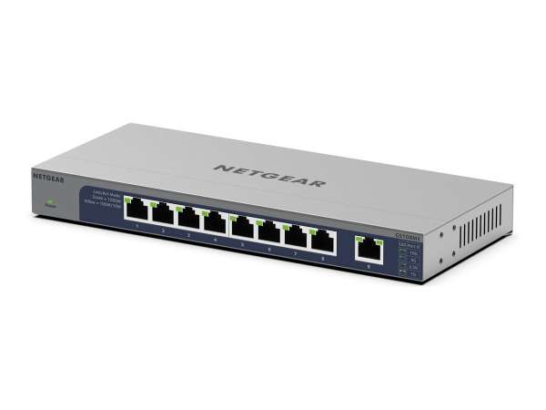 Netgear GS108MX - Switch - unmanaged - 8 x 10/100/1000 + 1 x 10Gb Ethernet