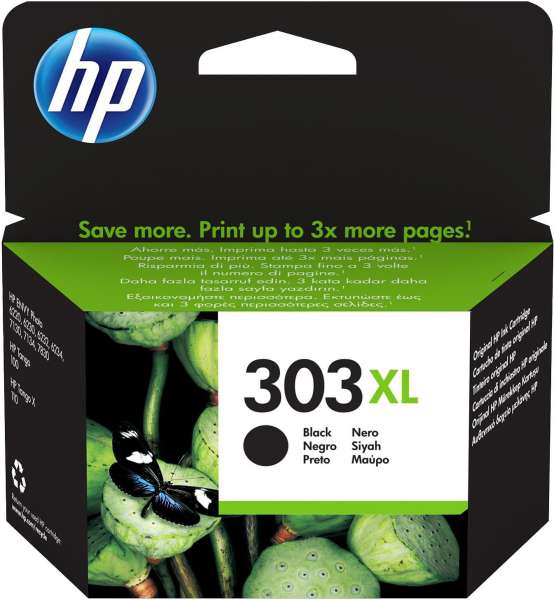 HP 303XL - 12 ml - Hohe Ergiebigkeit - Schwarz