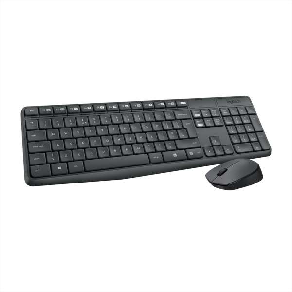 Logitech MK235 - Tastatur-und-Maus-Set - kabellos