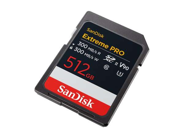 SanDisk Extreme Pro - Flash-Speicherkarte - 512
