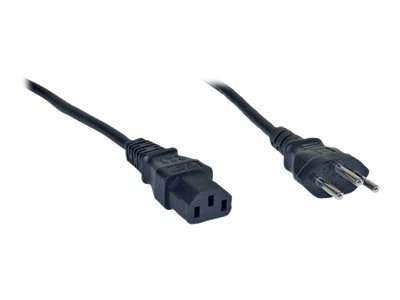 InLine Netzkabel - Netzstecker Schweiz auf Kaltgerätestecker C13 - 1,8m