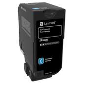 Lexmark Cyan - original - Tonerpatrone LCCP