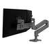 Ergotron LX Pro - Befestigungskit (Gelenkarm) - modular - für 2 LCD-Displays - Dunkelgrau - Bildschi