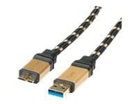 ROLINE USB-Kabel - Micro-USB Typ B (M) zu USB Typ A (M)