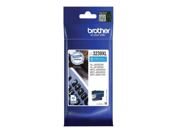 Brother LC3239XLC - Cyan - original - Tintenpatrone