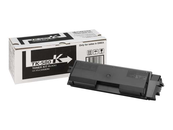 Kyocera TK 580K - Schwarz - original - Tonerpatrone