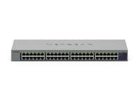 Netgear GS748 - Switch - unmanaged - 48 x 10/100/1000