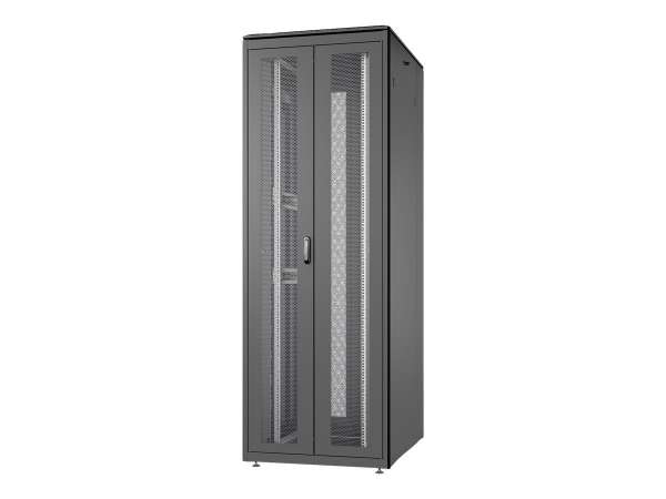 DIGITUS Unique Series - Schrank Netzwerkschrank - Schwarz, RAL 9005 - 47U - 48.3 cm (19")