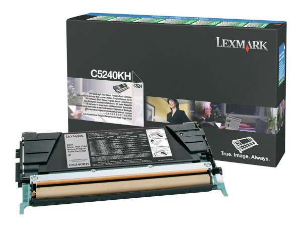 Lexmark Hohe Ergiebigkeit - Schwarz - original