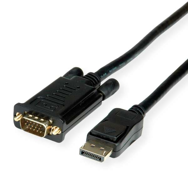 ROLINE Adapterkabel - DisplayPort (M) zu HD-15 (VGA)