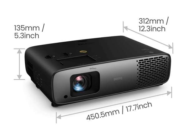 BenQ W4100i - DLP-Projektor - 4 LED - 3D - 3200 ANSI-Lumen