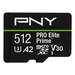 PNY PRO Elite Prime - Flash-Speicherkarte - 512 GB