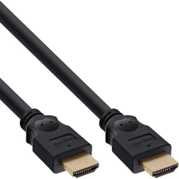 InLine 25er B-Pack HDMI Kabel - Highspeed - ST/ST - vergoldete Kont. - schwarz - 3m
