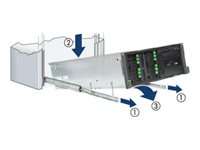 Fujitsu Rack-Schienen-Kit - Hineinfallen