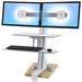 Ergotron WorkFit-S Dual Workstation - Stehender Tischwandler