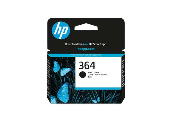 HP 364 - Schwarz - original - Tintenpatrone - für Deskjet 35XX