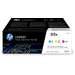 HP 312A - 3er-Pack - Gelb, Cyan, Magenta - original - LaserJet - Tonerpatrone (CF440AM)