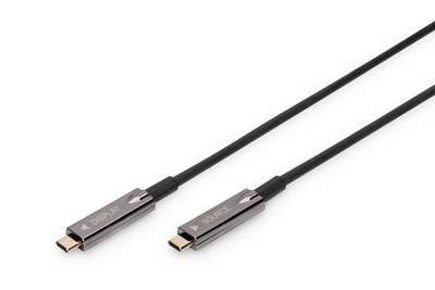 DIGITUS USB-C - USB-C AOC AV-Kabel, UHD 4K / 60 Hz, 20m