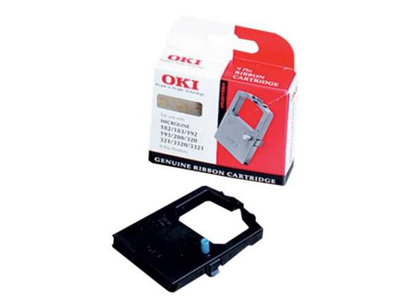 OKI Schwarz - Farbband - für OKI ML280; Microline
