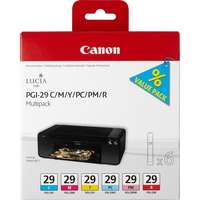 Canon PGI-29 CMY/PC/PM/R Multipack - Gelb, Cyan
