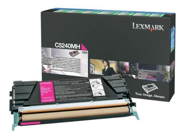 Lexmark Hohe Ergiebigkeit - Magenta - original