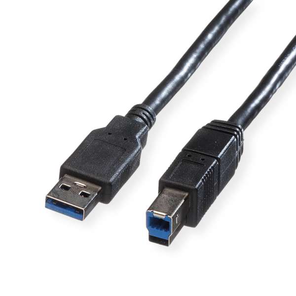 ROLINE USB-Kabel - USB Typ A (M) zu USB Type B (M)