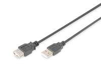 DIGITUS ASSMANN 200x USB2.0 Verlaengerungskabel USB A/M zu A/F bulk - Kabel - Digital/Daten
