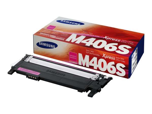 Samsung HP CLT-M406S - Magenta - original - Tonerpatrone (SU254A)