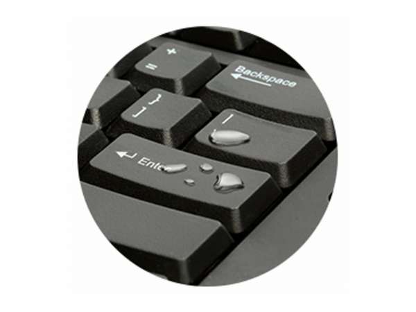 Kensington KM150 EQ - Tastatur-und-Maus-Set - full size