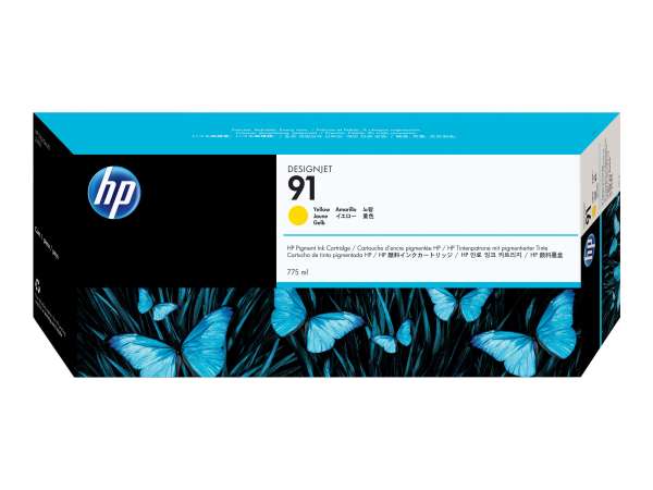 HP 91 - 775 ml - Gelb - original - DesignJet