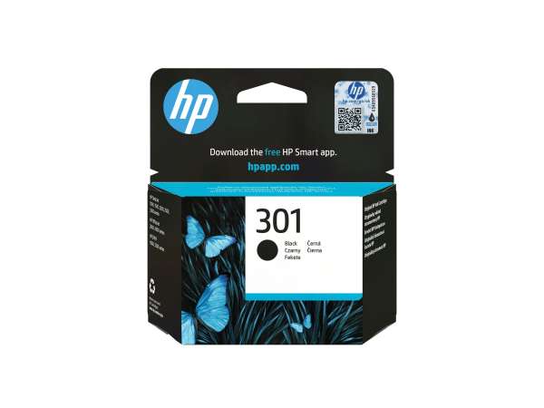 HP 301 - 3 ml - Schwarz - original - Tintenpatrone