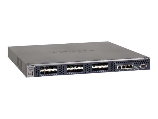 Netgear XSM7224S - Switch - L2+ - managed - 24 x SFP+ + 4 x Shared 10GBase-T