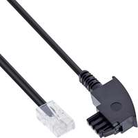 InLine TAE-F Kabel für DSL-Router - TAE-F Stecker an RJ45 8P2C - 0,5m