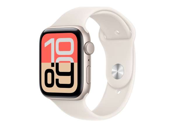 Apple Watch SE 3 (GPS) - 44 mm - Sternenlicht-Aluminium