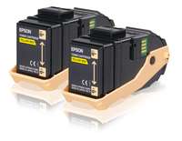 Epson Double Pack - 2er-Pack - Gelb - original