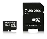 Transcend Flash-Speicherkarte (microSDHC/SD-Adapter
